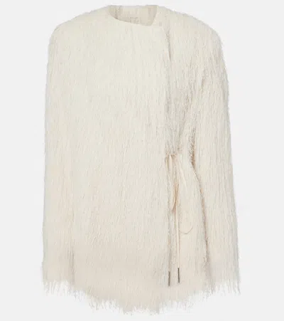 DRIES VAN NOTEN FRINGED JACKET