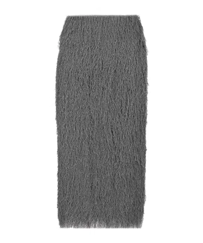 DRIES VAN NOTEN FRINGED SKIRT