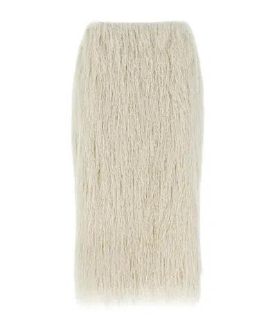 DRIES VAN NOTEN DRIES VAN NOTEN FRINGED SKIRT