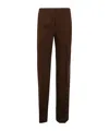 Dries Van Noten Front Pleated Casual Pants In Black