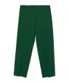 Dries Van Noten Front Pleated Casual Pants In Green