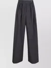 Dries Van Noten Wide-leg High-waisted Cotton Trousers
