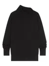 Dries Van Noten Funnel-collar Cashmere Sweater In Black