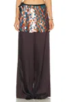 Dries Van Noten Gabrina Skirt In Blue