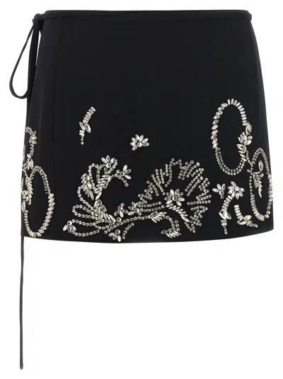 Dries Van Noten 'gabrinas' Skirt In Black