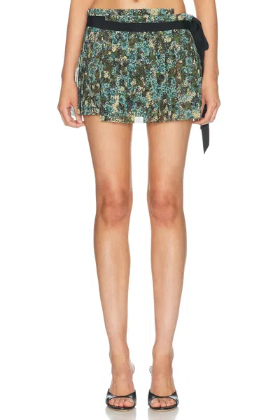 Dries Van Noten Gabrita Skirt In Green