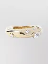 Dries Van Noten Crystal-embellished Ring In Gold