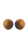 Dries Van Noten Gemstone-embellished Stud Earrings In Gold