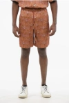 Dries Van Noten Geometric Patterned Piperi Chiffon Shorts