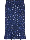 DRIES VAN NOTEN GEOMETRIC-PRINT MIDI SKIRT