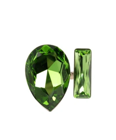 Dries Van Noten Geometric Ring In Pink