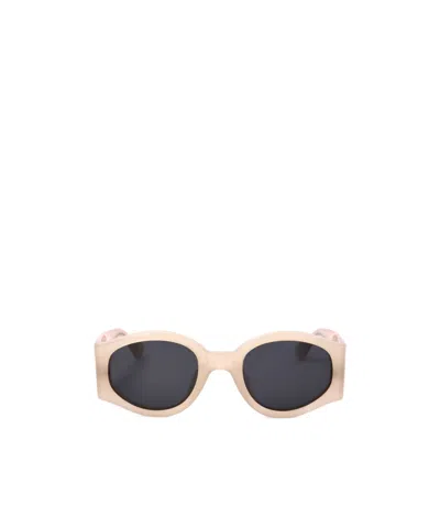Dries Van Noten Geometric Sunglasses In Black