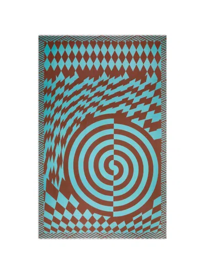 Dries Van Noten Geometric-print Pareo In Multi