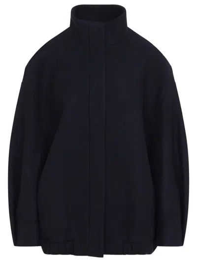 Dries Van Noten Loose Fit Jacket In Mixed Wool In Animal Print