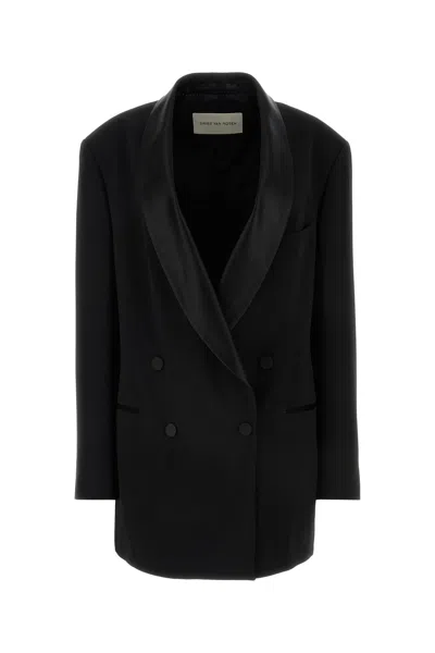 Dries Van Noten Giacca-s Nd  Female In Black