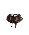 Dries Van Noten Gilbert Choker In Burgundy