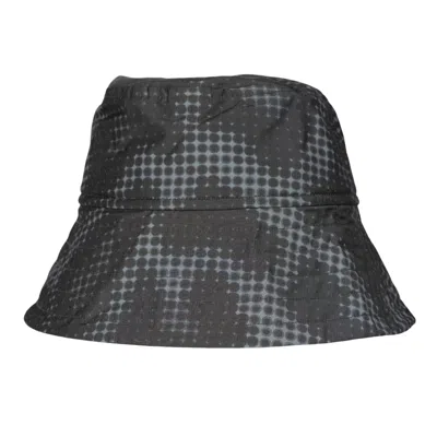 Dries Van Noten Gilly Bucket Hat In Grey/black In Grigio/nero