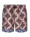 Dries Van Noten Girdle Swimming Trunks In Multicolor