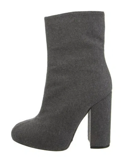 Pre-owned Dries Van Noten Glitter Glitter Accents Boots In Black