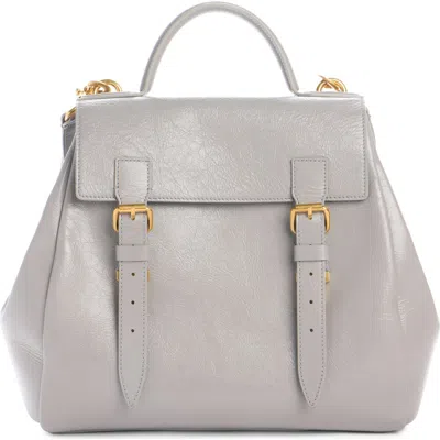 Dries Van Noten Glossy Leather Shoulder Bag
