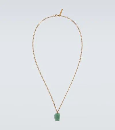 Dries Van Noten Gold-plated Pendant Necklace