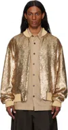 Dries Van Noten Sequined Bomber Jacket