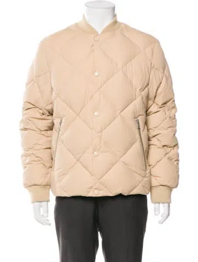 Pre-owned Dries Van Noten Goose Down Puffer Coat In Neutral