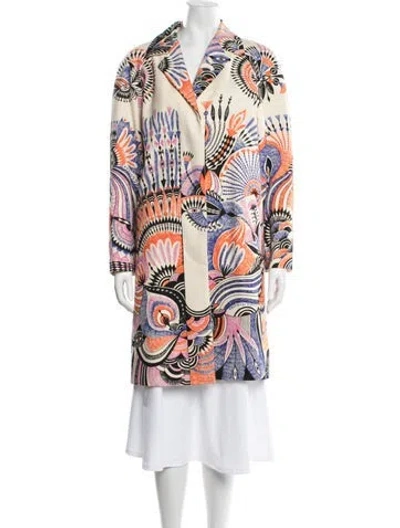 Pre-owned Dries Van Noten Graphic Print Jacket In Neutrals