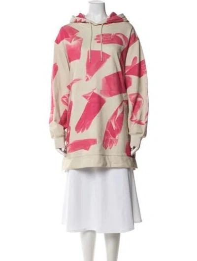 Pre-owned Dries Van Noten Graphic Print Jacket In Pink