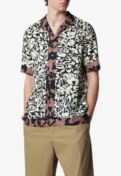 DRIES VAN NOTEN GRAPHIC PRINT SHIRT