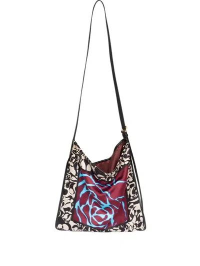 Dries Van Noten Graphic-print Shoulder Bag In Multi