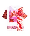 Dries Van Noten Womens White Contrast-panels Round-neck Cotton-jersey T-shirt Xs In White