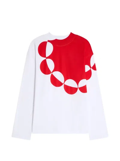 Dries Van Noten Graphic-print T-shirt In White