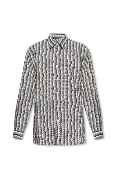 Dries Van Noten Graphic Printed Buttoned Shirt