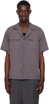 Dries Van Noten Gray Vented Shirt In 802 Grey