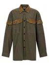 Dries Van Noten Crowsey B Gd Em 1473mw.shirt In Green