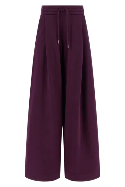 Dries Van Noten Hadium Trousers Tailored Cut Back Pocket In Brown