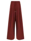 Dries Van Noten Wide Leg Trousers With Side And Back Pockets In Black