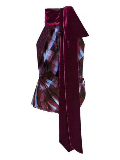 DRIES VAN NOTEN HALTERNECK TOP