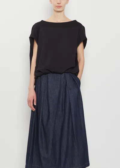 Dries Van Noten Hamels Cotton Top In Black