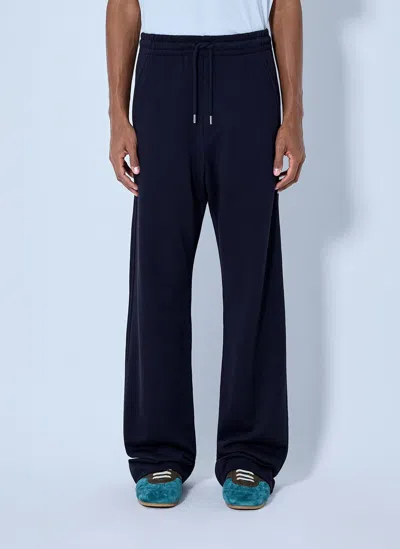 Dries Van Noten Hamer Straight-leg Sweatpants In Animal Print