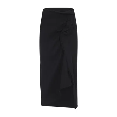 DRIES VAN NOTEN HANAM MIDI SKIRT