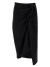 Dries Van Noten Ruffle-trim Cotton Midi Skirt