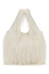 Dries Van Noten Fringed Tote Bag Featuring Unique Design In White