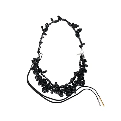 Dries Van Noten Handmade Double Layer Short Necklace