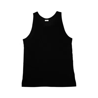 Dries Van Noten Handy Long Tank Top In Black In Nero