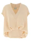 Dries Van Noten Sweatshirt Vest In Beige