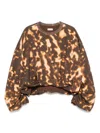 Dries Van Noten Women Hannet Printed Cotton Sweatshirt