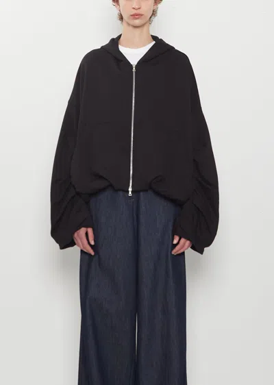 Dries Van Noten Hannett Cotton Jacket In Black