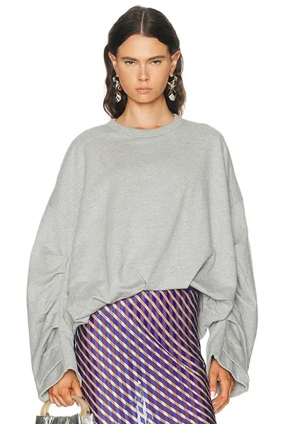 Dries Van Noten Hannett Sweatshirt In Gray